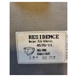 Orrefors Residence Crystal Bowl by Ole Alberius with Box