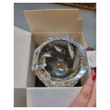 Orrefors Residence Crystal Bowl by Ole Alberius with Box