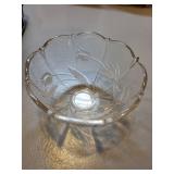 Gorham Tulip Bouquet Glass Dessert Bowl