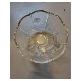 Gorham Tulip Bouquet Glass Dessert Bowl