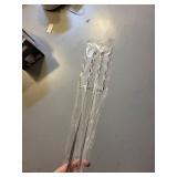 Grill Accessory Set with Battery Operated Grill Brush, Skewers, and Aluminum Foil