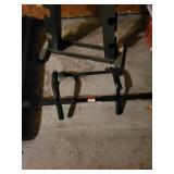 Home Fitness Equipment Set with Step Platform, Weights, Rack and AB Roller