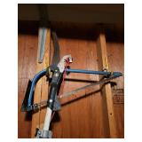 Pole Pruner with Saw Blade and Rope