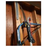 Pole Pruner with Saw Blade and Rope