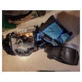 Scuba Diving Gear Set with Fins, BCD, and Regulators
