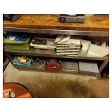 Assorted Hardware and Electrical Parts Lot with Organizer Bins