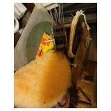 Dunlap 1/4 HP Bench Grinder with Wire Wheels, Buffing Pads, and Accessory Cases