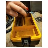 Craftsman Toolbox with Welding Extension Cord and Assorted Tools