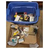 Garage Lot with Hand Tools, Electrical Supplies, and Small Power Tool