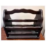 Wooden Spice Rack Shelf with 3 Tiers