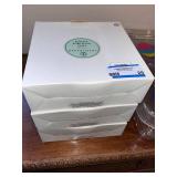 Set of 12 Department 56 Flower Porcelain Plates 8-Inch