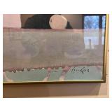 20" x 30" Framed Floral Still Life Artwork Signed by Artist