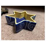 Hanukkah Serving Set with Lenox Plate, Blue Star Dish, and Tray