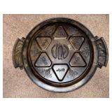 Hanukkah Serving Set with Lenox Plate, Blue Star Dish, and Tray