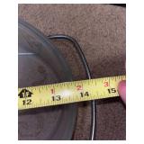 Kitchenware Set: Oval Baking Dish with Metal Holder, Silver Plated Oval Basket, and Metal Paper Towel Holder