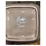 Eclectic Collection of Decorative Bowls, Plates, Teapot, and Abstract Salt & Pepper Shakers