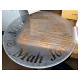 Mah Jongg Set, Vintage Board Games, and Decorative Glassware Collection