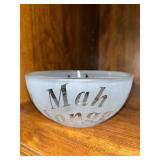 Mah Jongg Set, Vintage Board Games, and Decorative Glassware Collection