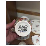 Mixed Collection of Royal Winton Grimwades and French Floral China Serving Pieces