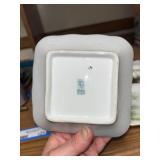 Royal Albert Lorna Doone Porcelain Serving Set and Square Trinket Dish