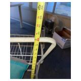 Metal Patio Glider Loveseat with Cushions