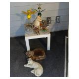 Collection of Animal Garden Statues and Decorative Figurines