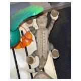 Collection of Animal Garden Statues and Decorative Figurines