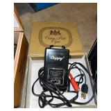 Collection of Vintage Test Equipment and Meters Including Simpson 390-2, Amprobe, and Halogen Detector