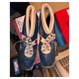 Vintage Cross Country Skis and boots