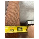 Rustic Wood Chest of Drawers with Metal Handles, 36in x 20in x 49in