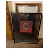 Framed Oregon Repertory Singers Art Poster with Extra Wood Frame