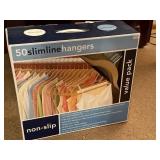Box of 50 Non-Slip Slimline Hangers Value Pack