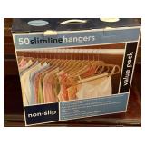 Box of 50 Non-Slip Slimline Hangers Value Pack