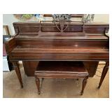 Behning New York Console Piano with Bench