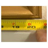 Framed Monet Poppy Field Print with Gold Frame, 20x18 Inches