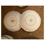 Large Assorted Set of Vintage Floral Tea Cups, Saucers, and Serving Pieces