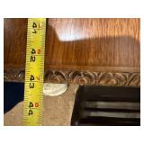 Vintage Wooden Cedar Hope Chest with Carved Details