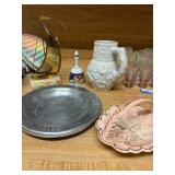 Mixed Decorative Tableware and Collectibles Lot - Royal Stafford, Wilton Pewter, Ceramic Pitcher
