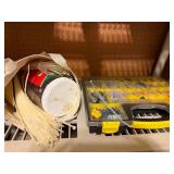 Assorted Cable Ties and Electrical Connector Kit with Organizer Case
