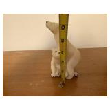 Quarry Critters Peter & Polly Polar Bear Figurine by Second Nature Design 2000