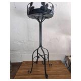 Dragonfly plant stand, black black stand