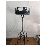 Dragonfly plant stand, black black stand