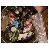 Button and Welcome wreath