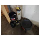 Oil Can, Brake Bleeders, & Tub...