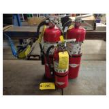 (3) Fire Extingushers...