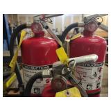 (3) Fire Extingushers...
