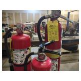 (3) Fire Extingushers...