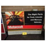 Motorcraft Sign, 36x24...