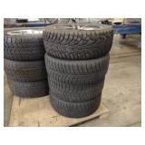 (4) Hankook Winter I Pike 225/55R17...