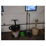 Ashtray, Shop Vac, & Tools...